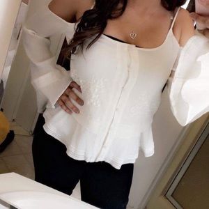 White Jessica Simpson Top